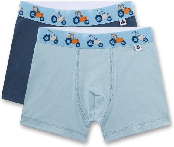 Thumbnail - Sanetta - Kid's DP Short, 337196+337197 - Unterhose Gr 104 grau