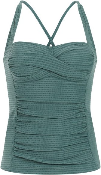 Protest - Women's Mixcamo Tankini Top B&C-Cup - Bikini-Top Gr 36 - Cup: B türkis