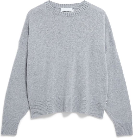 Thumbnail - ARMEDANGELS - Women's Kaarali - Pullover Gr L grau