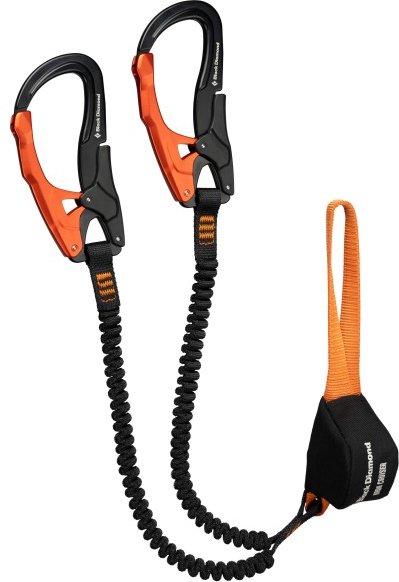 Black Diamond - Iron Cruiser Via Ferrata Set - Klettersteigset schwarz/orange