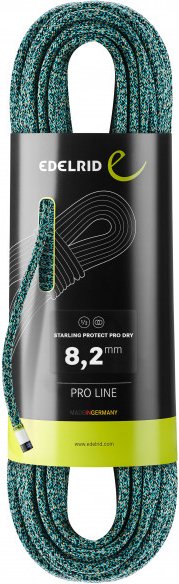 Edelrid - Starling Protect Pro Dry 8,2 mm - Halbseil Gr 50 m bunt