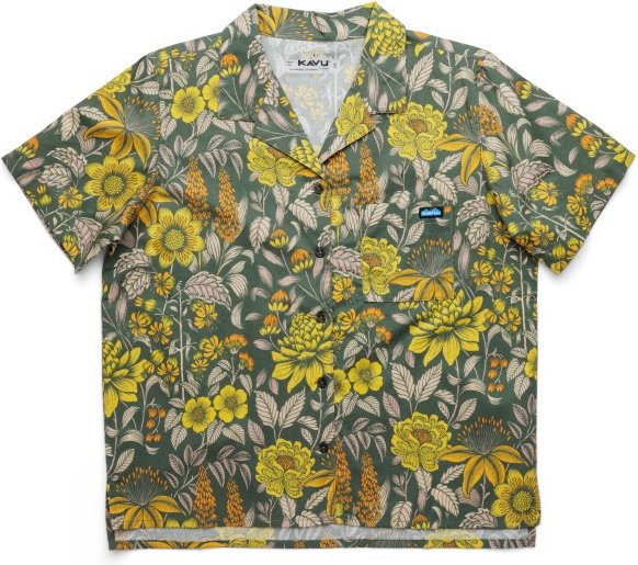 KAVU - Women's Cedar Springs - Hemd Gr S oliv