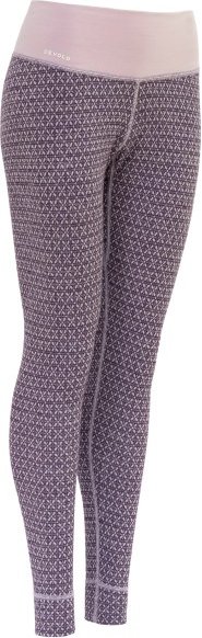 Devold - Women's Kvitegga Long Johns - Merinounterwäsche Gr XL lila/grau