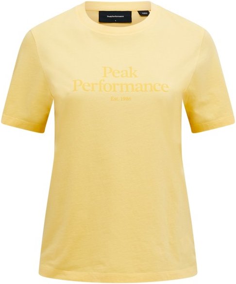 Thumbnail - Peak Performance - Women's Original Tee - T-Shirt Gr L beige