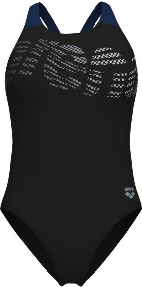 Arena - Women's Flowing Swimsuit V Back - Badeanzug Gr 36 schwarz