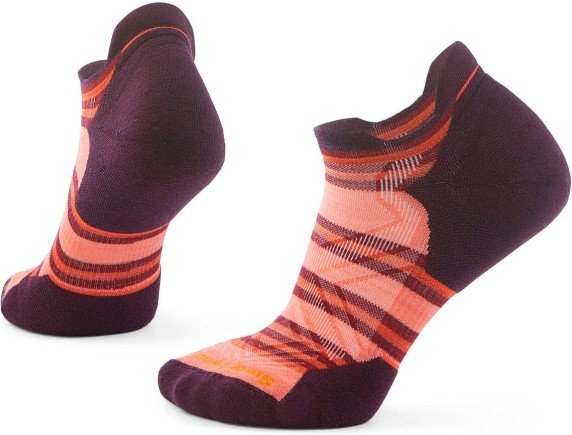 Smartwool - Women's Run Targeted Cushion Stripe Low Ankle - Laufsocken Gr S bunt