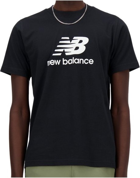 Thumbnail - New Balance - Sport Essentials Logo T-Shirt - T-Shirt Gr L schwarz