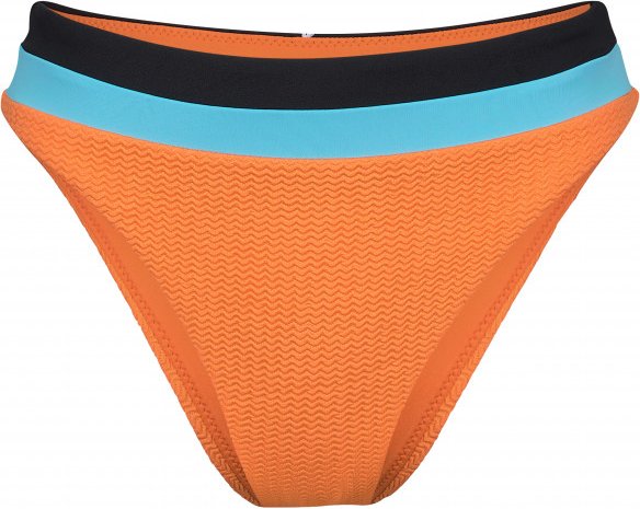 Seafolly - Women's Slice of Splice Spliced High Rise - Bikini-Bottom Gr 32 orange