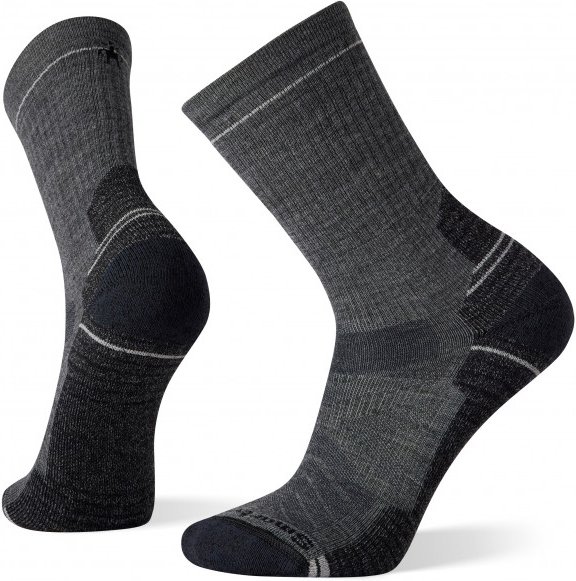 Thumbnail - Smartwool - Performance Hike Light Cushion Crew - Wandersocken Gr M grau/schwarz