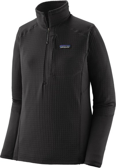 Thumbnail - Patagonia - Women's R1 P/O - Fleecepullover Gr M schwarz