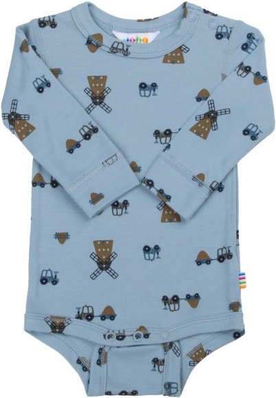 Joha - Kid's 6623 Body L/S - Alltagsunterwäsche Gr 50 blau/grau