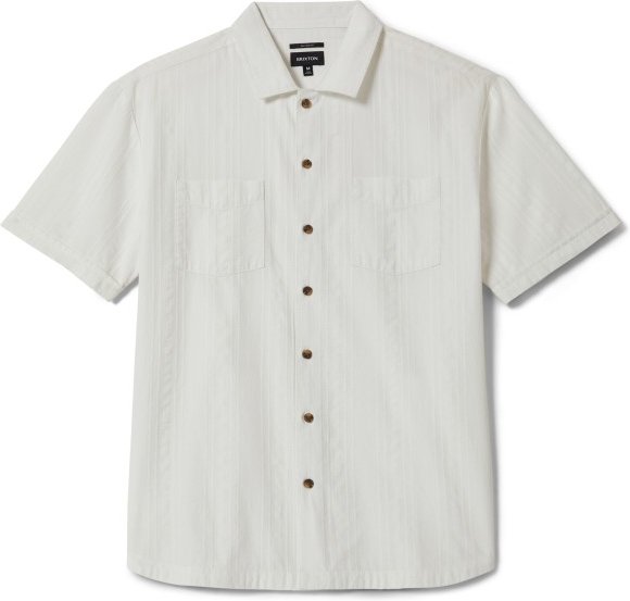 Brixton - The Vintage S/S Woven - Hemd Gr L grau