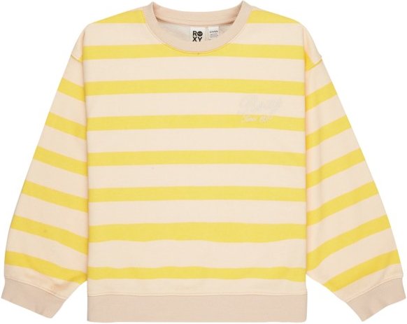 Thumbnail - Roxy - Kid's Little Things Crew - Pullover Gr 6 Years - XS beige