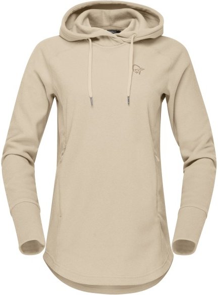 Norrøna - Women's Femund Warm2 Hood - Fleecepullover Gr XS beige