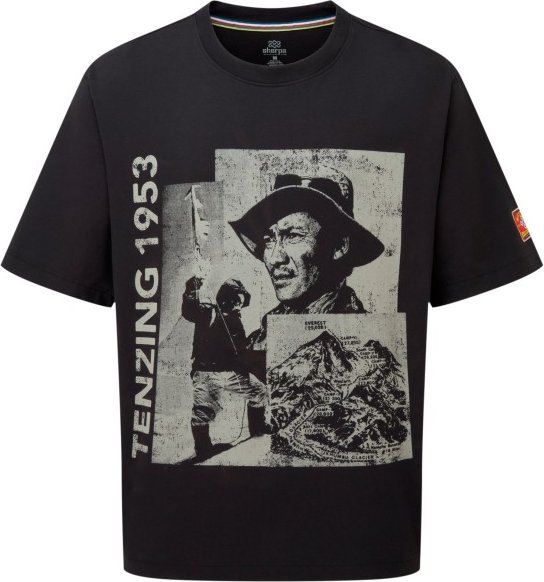 Sherpa - Tenzing Tee - T-Shirt Gr M schwarz