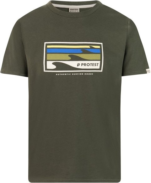 Protest - PRTHanwell - T-Shirt Gr M oliv/braun