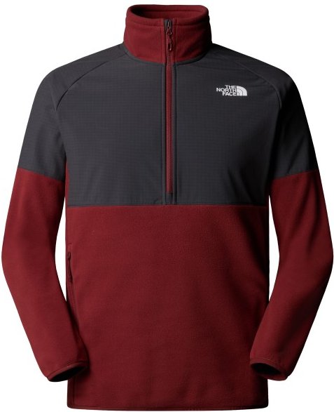 Thumbnail - The North Face - Glacier Heavyweight 1/2 Zip - Fleecepullover Gr XL rot