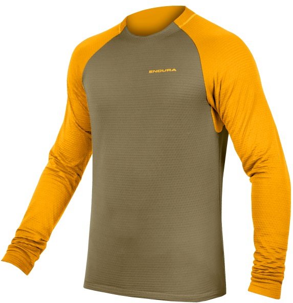 Endura - Singletrack Fleece - Radtrikot Gr XXL oliv