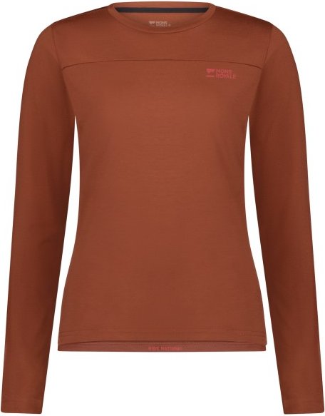 Mons Royale - Women's Diversion Merino Bike Jersey L/S - Radtrikot Gr L braun
