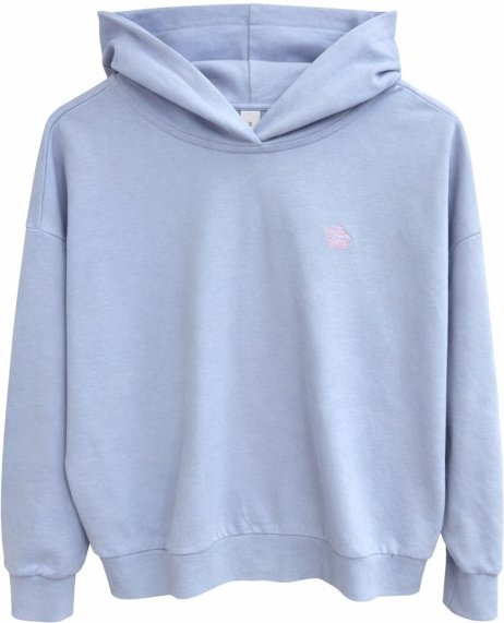 Mazine - Women's Back Print Flowers Hoodie - Hoodie Gr M lila