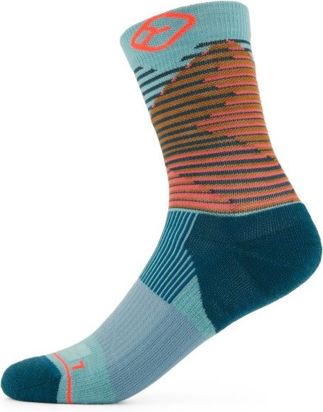 Ortovox - Women's All Mountain Mid Socks - Merinosocken Gr 39-41 bunt