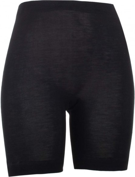 Engel - Women's Schlüpfer mit Bein - Merinounterwäsche Gr 38/40 schwarz