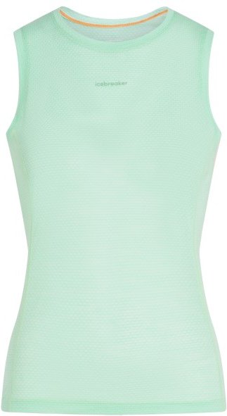 Icebreaker - Women's Merino 75 Cool-Lite Featherlight Tank - Top Gr M grün
