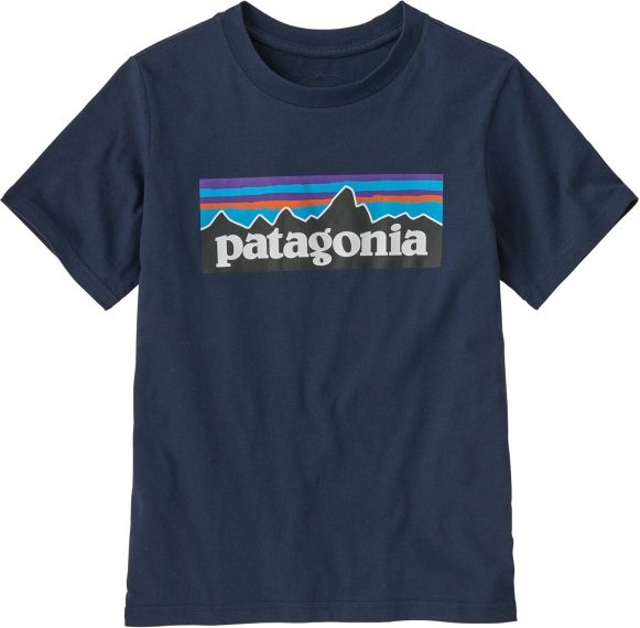 Patagonia - Kid's P-6 Logo - T-Shirt Gr L blau