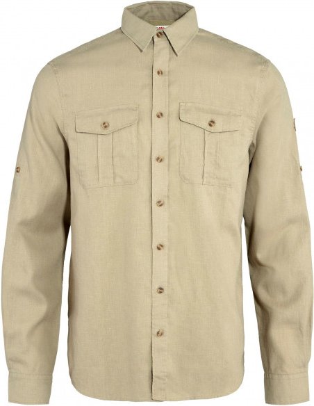 Fjällräven - Övik Travel Shirt L/S - Hemd Gr XS beige