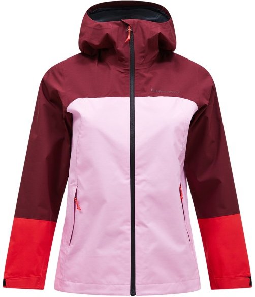 Peak Performance - Women's Trail Hipe Shell Jacket - Regenjacke Gr XS rosa/rot
