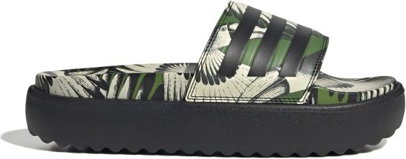 adidas - Women's Adilette Platform - Sandalen Gr 42 grau/schwarz