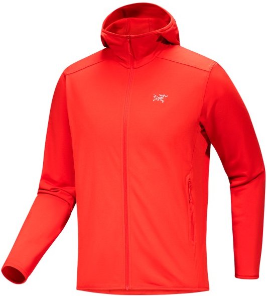 Arc'teryx - Kyanite Lightweight Hoody - Fleecejacke Gr S rot