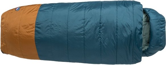 Big Agnes - Echo Park 20 - Kunstfaserschlafsack Gr Wide Long - 198 cm tapestry /braun