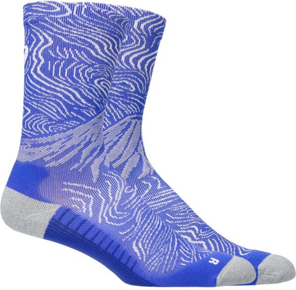 Asics - Fujitrail Graphic Crew Sock - Laufsocken Gr 35-38 lila