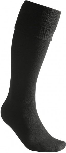 Thumbnail - Woolpower - Socks Knee-High 400 - Wandersocken Gr 45-48 schwarz
