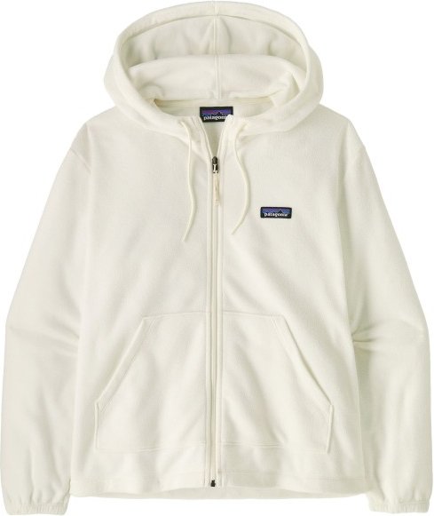 Patagonia - Women's Micro D Fleece Hoody - Fleecejacke Gr XL beige/weiß