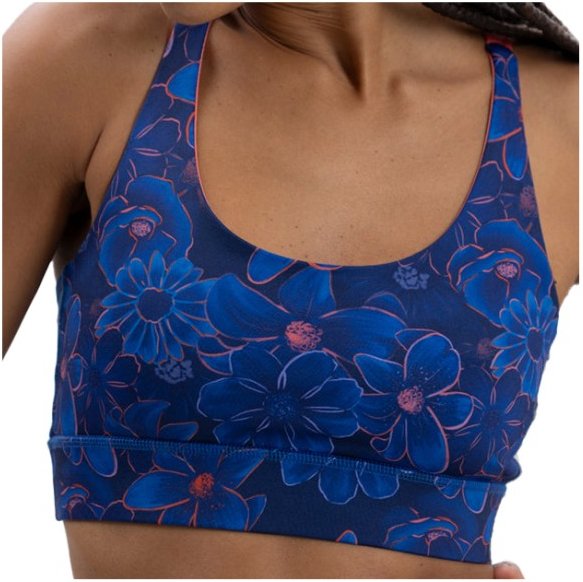 Hey Honey - Women's Criss-Cross Bra - Sport-BH Gr XS blau
