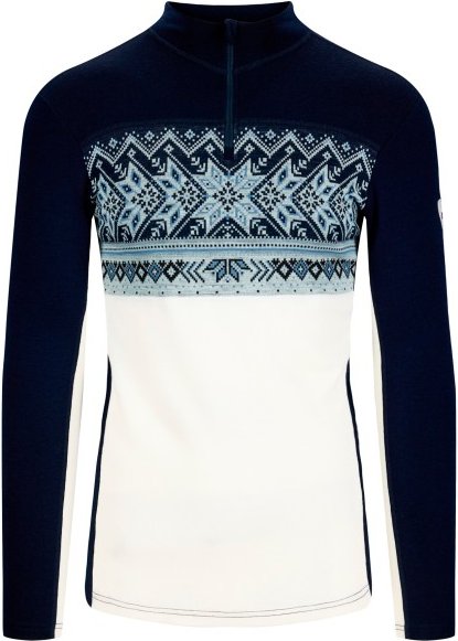 Dale of Norway - Vail Baselayer Half Zip - Merinounterwäsche Gr S blau/weiß