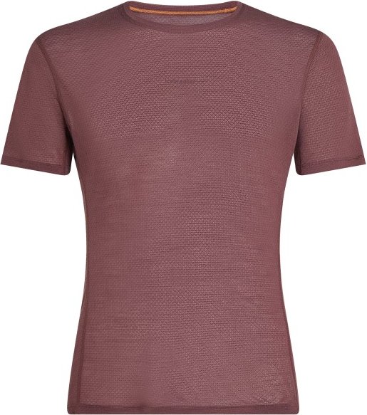 Icebreaker - Merino 75 Cool-Lite Featherlight S/S Crewe - Merinounterwäsche Gr M braun