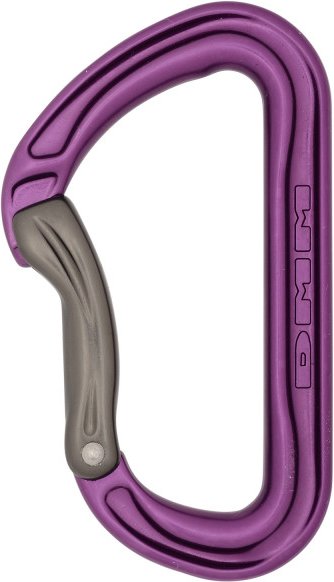 DMM - Shadow Bent Gate - Schnappkarabiner lila