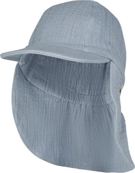 Sterntaler - Kid's Schirmmütze Nacken Musselin - Cap Gr 53 cm grau