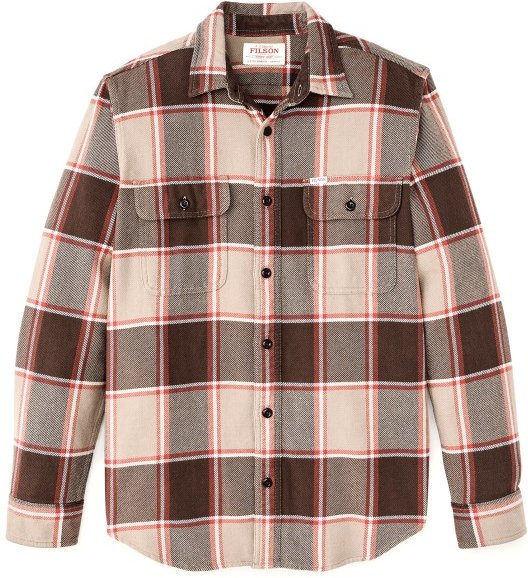 Filson - Vintage Flannel Work Shirt - Hemd Gr M braun