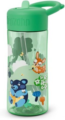 Affenzahn - Kid's Kunststoff Trinkflasche - Trinkflasche Gr 0,43 l grün