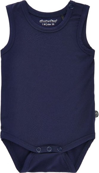 Minymo - Kid's Body without Sleeves - Alltagsunterwäsche Gr 74 blau