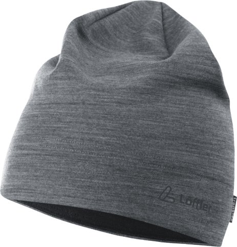 Thumbnail - Löffler - Artista Merino Wool Beanie - Mütze Gr One Size grau
