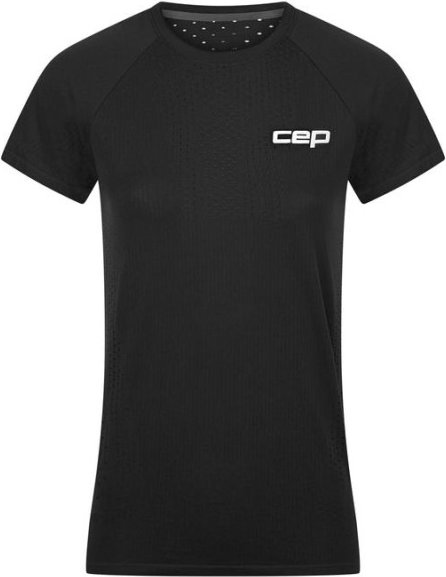 CEP - Women's Run Ultralight Shirt Short Sleeve 3.0 - Laufshirt Gr S schwarz
