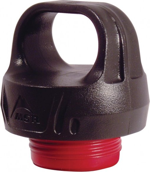 MSR - Child Resistant Fuel Bottle Cap - Ersatzverschluss - Verschlusskappe schwarz/rot