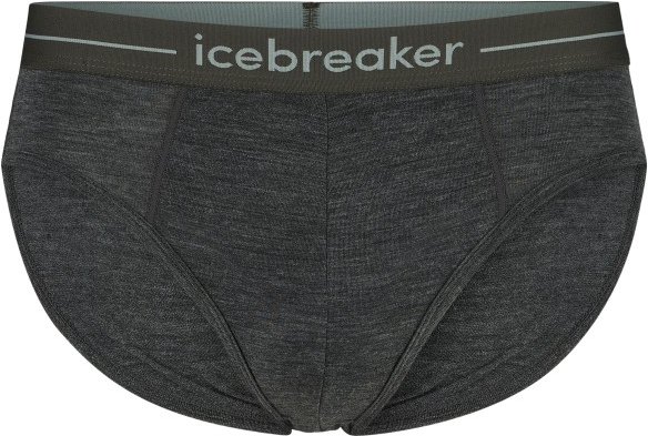 Icebreaker - Anatomica Briefs - Merinounterwäsche Gr XL grau