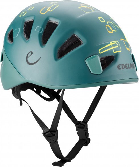 Edelrid - Kids Shield II - Kletterhelm Gr 48-56 cm türkis
