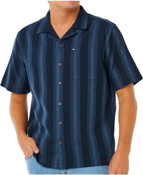 Rip Curl - Classic Surf Weaver S/S Shirt - Hemd Gr S blau